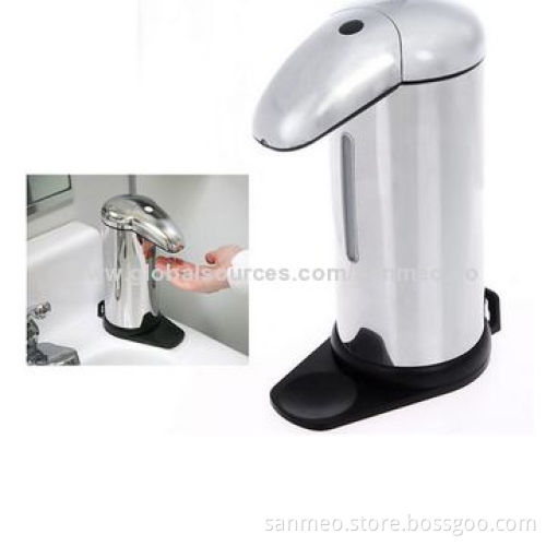 Automatic Sensor Soap Dispenser, Built-in infrared Smart Sensor, Base Wall-mounted Stainless Steel